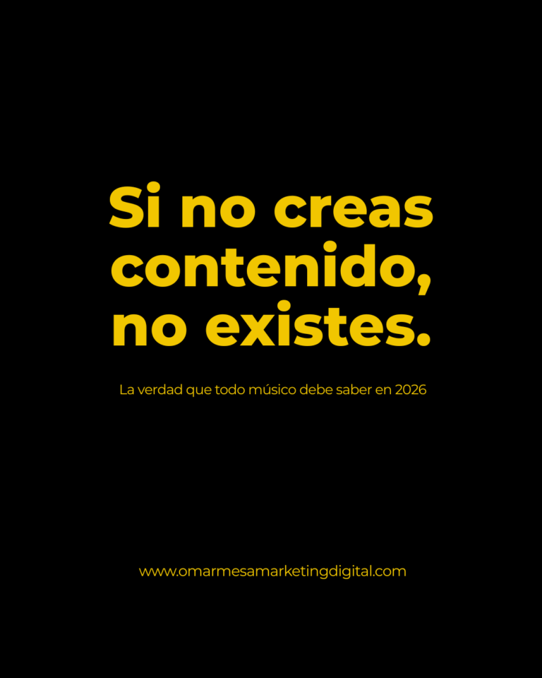 Bold Yellow Typography on Black Background