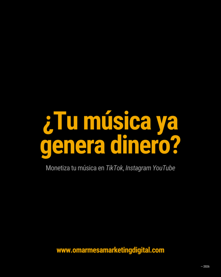 Minimalist Music Monetization Post - Black Background